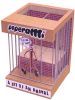 Peperami back bar display in wood and metal